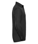 Russell Collection Long Sleeve Easy Care Poplin Shirt-4