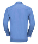 Russell Collection Long Sleeve Easy Care Poplin Shirt-9