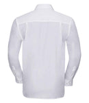 Russell Collection Long Sleeve Easy Care Poplin Shirt-6