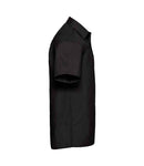 Russell Collection Short Sleeve Easy Care Poplin Shirt-4