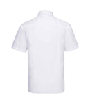 Russell Collection Short Sleeve Easy Care Poplin Shirt-6