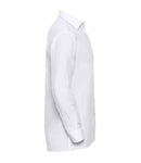 Russell Collection Long Sleeve Easy Care Cotton Poplin Shirt-7