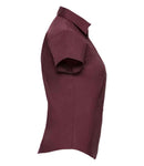 Russell Collection Ladies Short Sleeve Easy Care Fitted Shirt-10