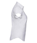 Russell Collection Ladies Short Sleeve Easy Care Fitted Shirt-7