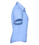 Russell Collection Ladies Short Sleeve Ultimate Non-Iron Shirt-10