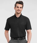 Russell Collection Short Sleeve Ultimate Non-Iron Shirt-1