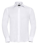 Russell Collection Long Sleeve Tailored Ultimate Non-Iron Shirt-5