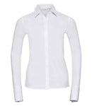 Russell Collection Ladies Ultimate Stretch Shirt-5