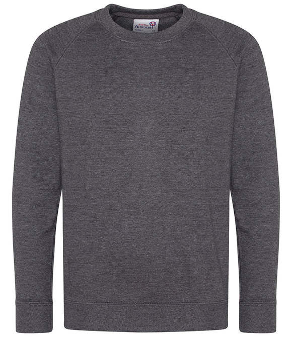 AWDis Academy Kids Raglan Sweatshirt