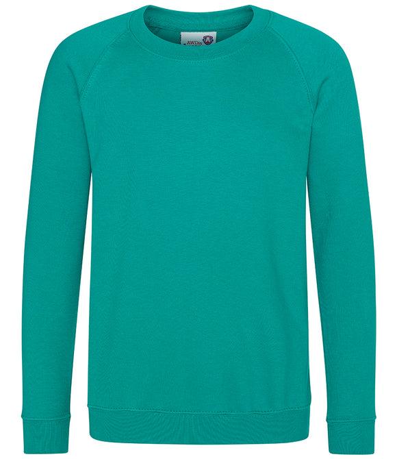 AWDis Academy Kids Raglan Sweatshirt