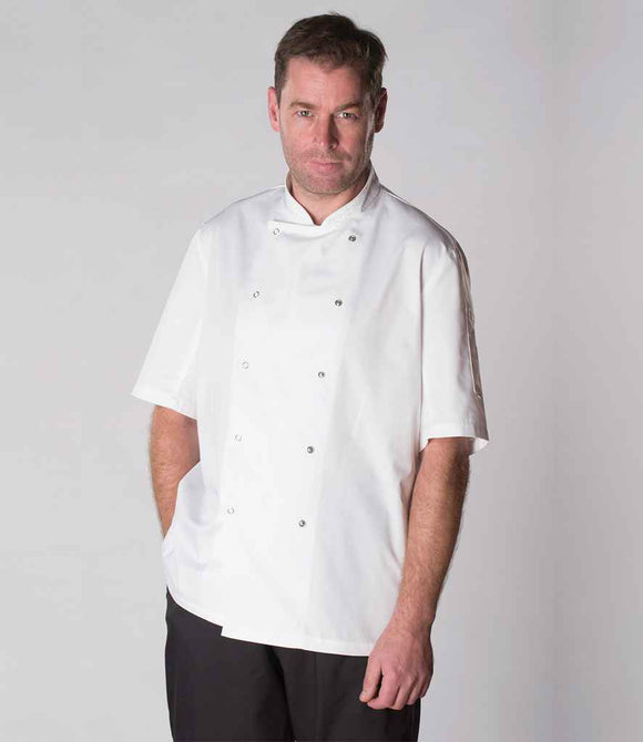AFD Short Sleeve Coolmax Chef's Jacket