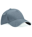 Beechfield Ultimate 5 Panel Cap with Sandwich Peak-16
