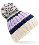 Beechfield Hygge Striped Beanie-5