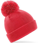 Beechfield Kids Reflective Bobble Beanie-4