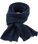 Beechfield Classic Waffle Knit Scarf-3