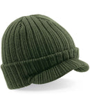 Beechfield Peaked Beanie-3