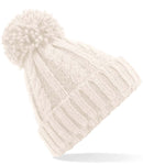 Beechfield Cable Knit Melange Beanie-7