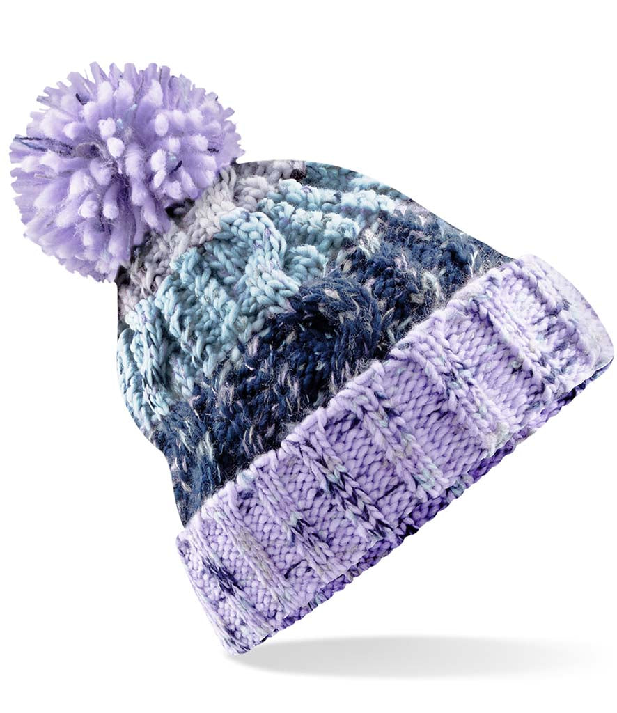 Beechfield Corkscrew Pom Pom Beanie