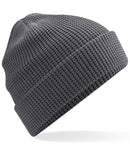 Beechfield Organic Cotton Waffle Beanie-4