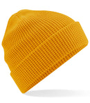 Beechfield Organic Cotton Waffle Beanie-2