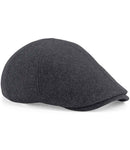 Beechfield Melton Wool Ivy Cap | Charcoal Marl-2