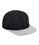 Beechfield Original Flat Peak 6 Panel Snapback Cap-8