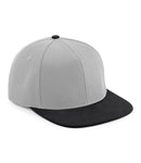 Beechfield Original Flat Peak 6 Panel Snapback Cap-2