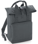 BagBase Twin Handle Roll-Top Backpack-8