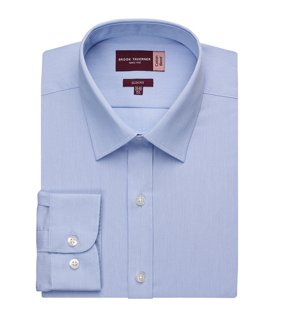 Brook Taverner Pisa Long Sleeve Slim Fit Shirt