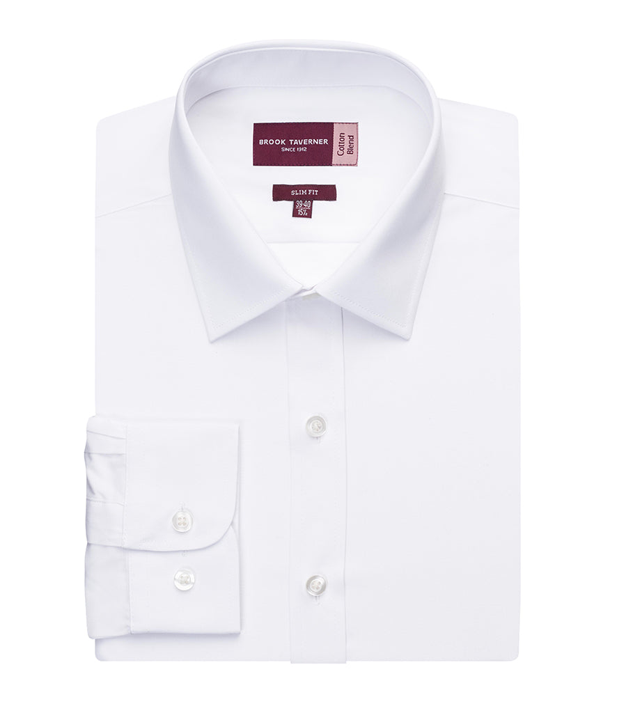 Brook Taverner Pisa Long Sleeve Slim Fit Shirt