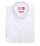 Brook Taverner Ladies Soave Short Sleeve Poplin Shirt-4
