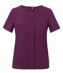 Brook Taverner Ladies Verona Short Sleeve Shirt-2