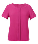 Brook Taverner Ladies Verona Short Sleeve Shirt-3