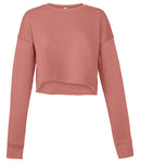 Bella Ladies Cropped Sweatshirt-8