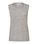 Bella Ladies Flowy Scoop Muscle Tank Top-8