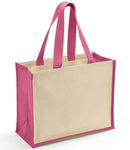 Brand Lab Jute and Canvas Shopper-2
