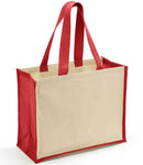 Brand Lab Jute and Canvas Shopper-7