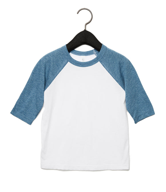 Canvas Toddler 3/4 Sleeve Baseball T-Shirt