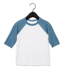 Canvas Youths 3/4 Sleeve Baseball T-Shirt-3