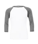 Canvas Unisex 3/4 Sleeve Baseball T-Shirt-7