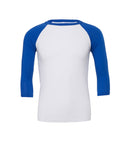 Canvas Unisex 3/4 Sleeve Baseball T-Shirt-13