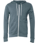 Canvas Unisex Full Zip Hoodie-14
