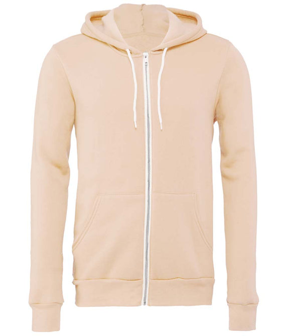 Canvas Unisex Full Zip Hoodie