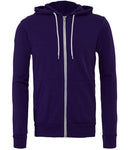 Canvas Unisex Full Zip Hoodie-12