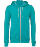 Canvas Unisex Full Zip Hoodie-11