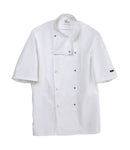 Dennys Short Sleeve Press Stud Chef's Jacket-2