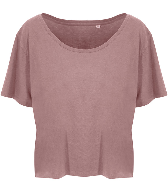 Ecologie Ladies Daintree EcoViscose Cropped T-Shirt