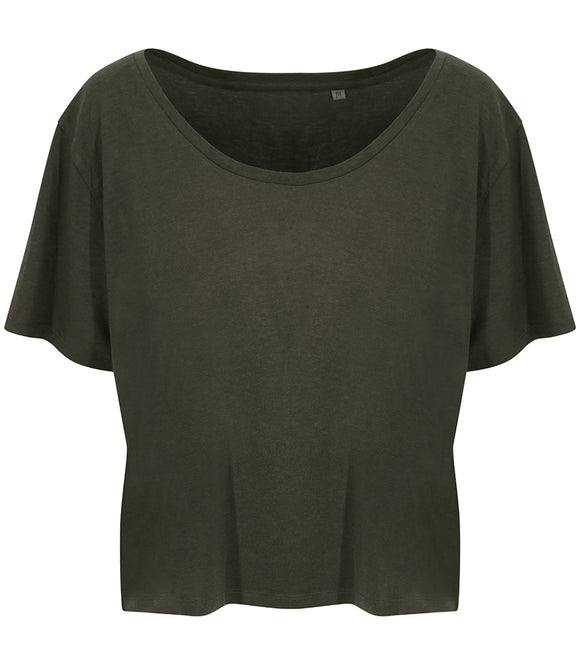Ecologie Ladies Daintree EcoViscose Cropped T-Shirt