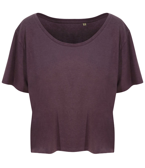 Ecologie Ladies Daintree EcoViscose Cropped T-Shirt