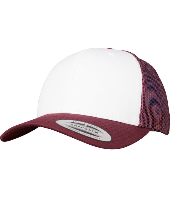 Flexfit Retro Coloured Front Trucker Cap